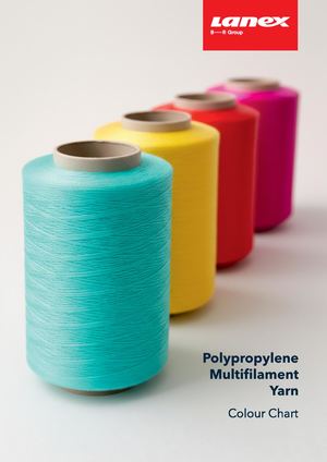 Multitex polypropylene fiber sample book
