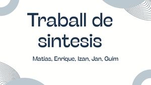 Traball De Sintesis (5)