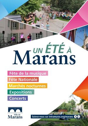 Livret "Un été à Marans" 2026