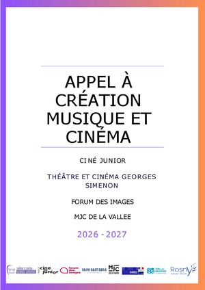 Appel à Création 2026