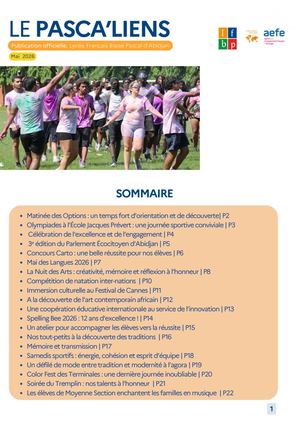 Newsletter Mai