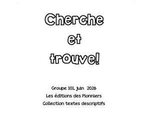 Cherche Et Trouve Juin 2026