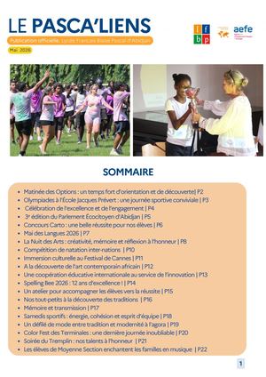 Newsletter Mai