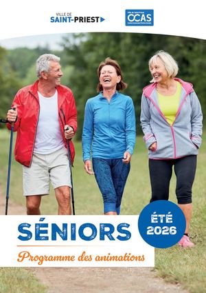 Seniors : Agenda été 2026