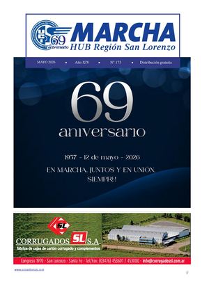 UCI MARCHA HUB REGIÓN SAN LORENZO - EDICIÓN # 137 Mayo 2026 69º Aniversario