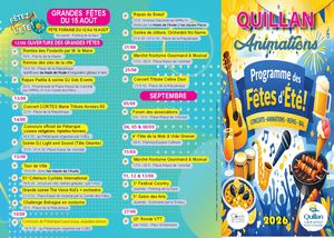 Flyer Programme Fêtes D'été 2026