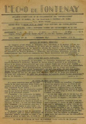 AMFAR NUM L'Echo De Fontenay 1940 12 07 018
