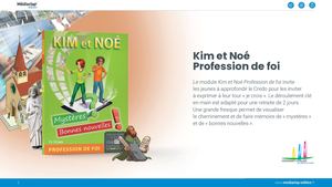 Kim et Noé - Profession De Foi - Diaporama de présentation