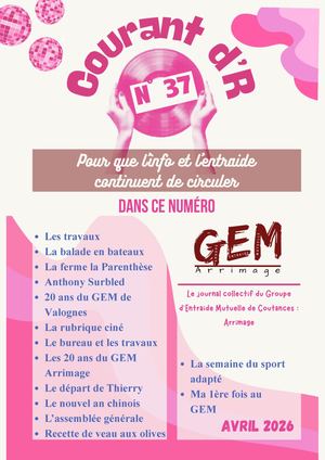 Courant D’r 37 - mai 2026