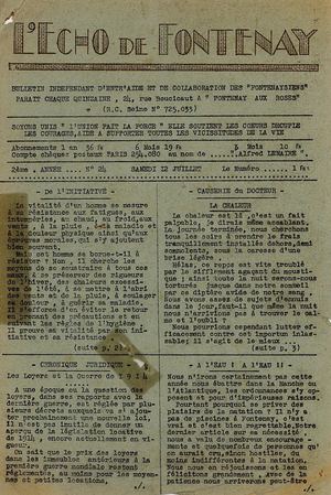 AMFAR NUM L'Echo De Fontenay 1941 07 12 024