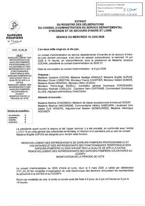 Ca21 Renouvellement Des Repésentants Spp Spv Pats à La Catsis Et Spv Au Ccdspv Modification De La Période De Vote