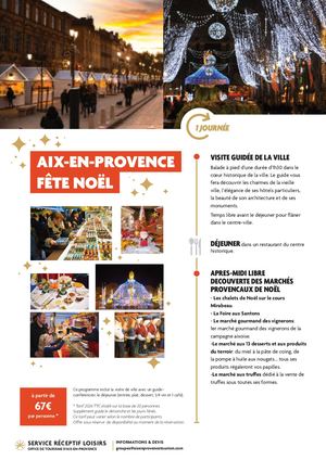 Offres Noël 2026 - Brochure Groupe