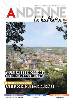 Bulletin Communal de la Ville d'Andenne - Eté 2026