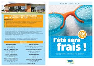 Alès Agglomération - Piscines Découvertes 2026