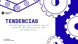 Presentación Mecanización Industrial Ilustraciones Línea Azul (1)