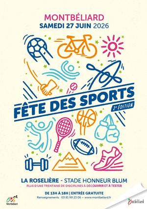 Fête des sports - Montbéliard - prog