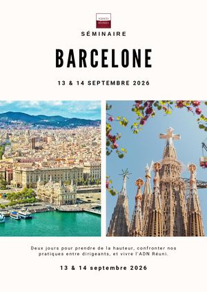 Séminaire Agences Réunies Destination Barcelone 13 14 Sept2026 Club Achat
