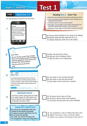 Simply B1 Test 1