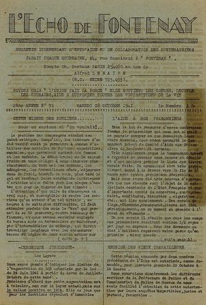 AMFAR NUM L'Echo De Fontenay 1941 10 18 031