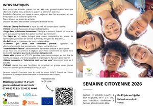 Semaine Citoyenne 2026