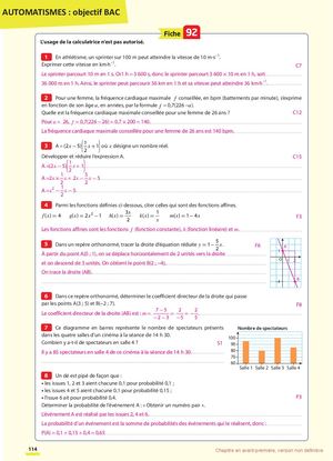 Cahier Hyperbole 1re tronc commun - Extrait nouvelles fiches automatismes