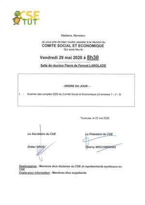 ODJ 1- CSE 29 05 2026