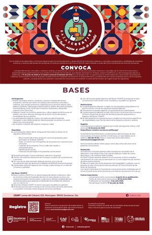 Convocatoria Bazar Creativo 2026