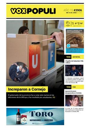 Tapa Vox Miércoles 10 06 2026