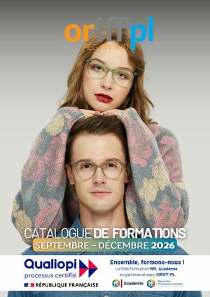 Catalogue Formations Oriffpl 2026 S2