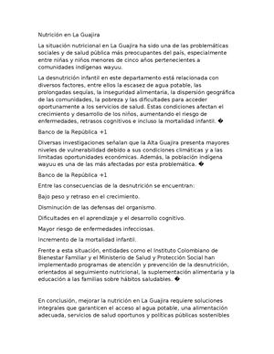 Nutrición