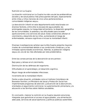 Nutrición