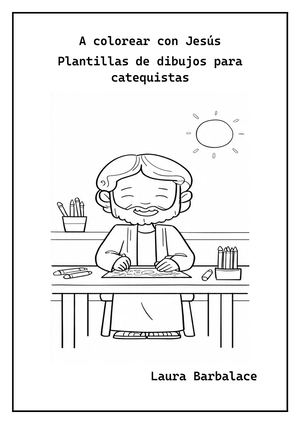 A Colorear Con Jesús