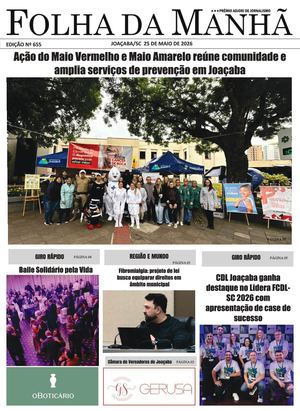 Jornal Folha Da Manha Maio