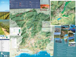 Plan de ville La Londe les Maures