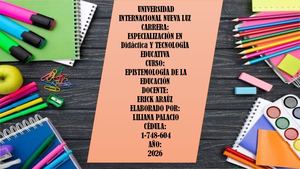 Portafolio Digital De Epistemología
