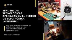 Tendencias tecnológicas aplicadas en el sector de electrónica industrial