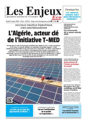LES ENJEUX ECO N°920