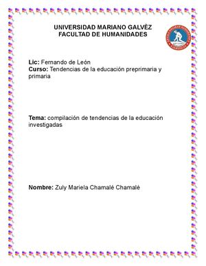 Informe Final De Las Tendencias De La Educación 2026