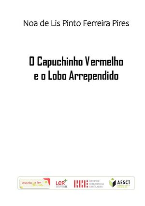 3c Noa O Capuchinho Vermelho E O Lobo Arrependido N Il