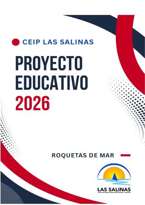 Proyecto Educativo de Centro