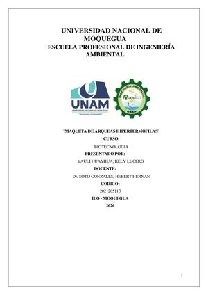 Informe Maqueta