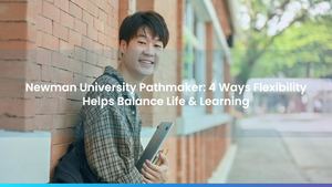 Newman University Pathmaker: 4 Ways Flexibility Helps Balance Life & Learning