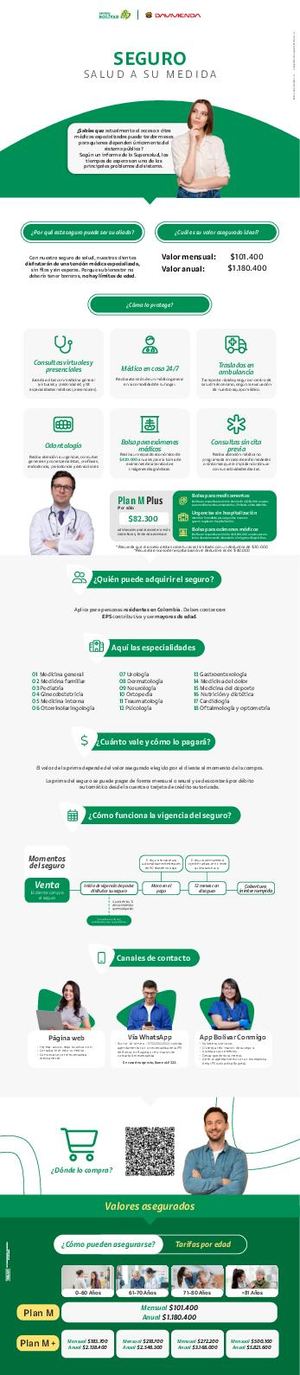 Plan de Salud Davivienda & Seguros Bolivar