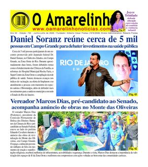 Jornal O Amarelinho Edição 730 Junho E Julho De 2026