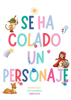 Se Ha Colado Un Personaje