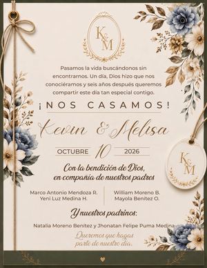¡Te invitamos a nuestra boda!