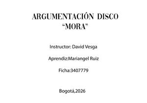 Informe Portada De Disco