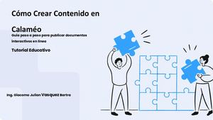Crear Contenido En Calaméo Paso A Paso