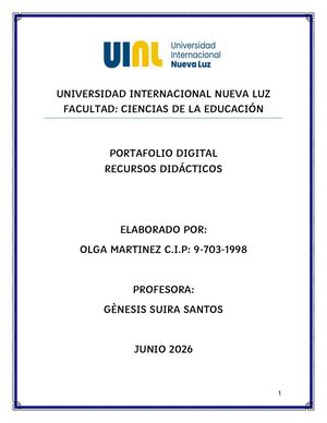 Portafolio Recursos Didácticos 2026