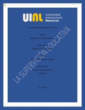 Yami Examen Final